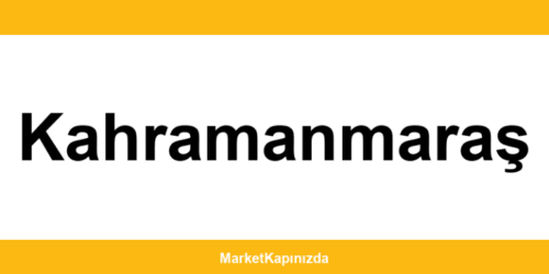 File Market Kahramanmaraş şubeleri ve iletişim bilgileri