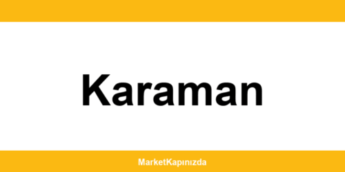 File Market Karaman şubeleri ve iletişim bilgileri